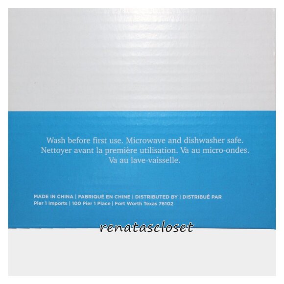 Pier 1 Imports 2-pc Mini Ceramic Prep Bowl NWT/NIB - Picture 4 of 13